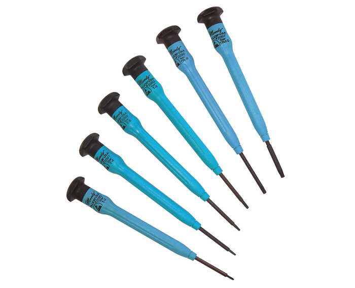 58-0384 – 6pc Fixed ESD Safe  Torx Set